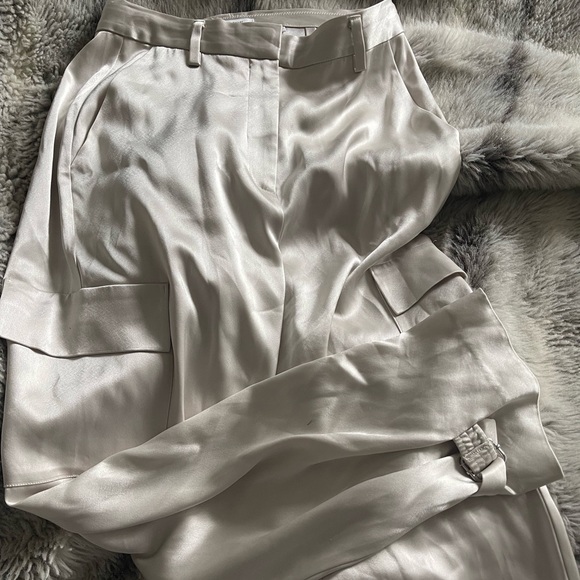 Aritzia Babaton Cargo Pant Satin - Picture 2 of 3